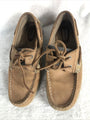 Maui Island Womens Tan Shoes Leather Casual Boat Boat Shoes Size 6 M