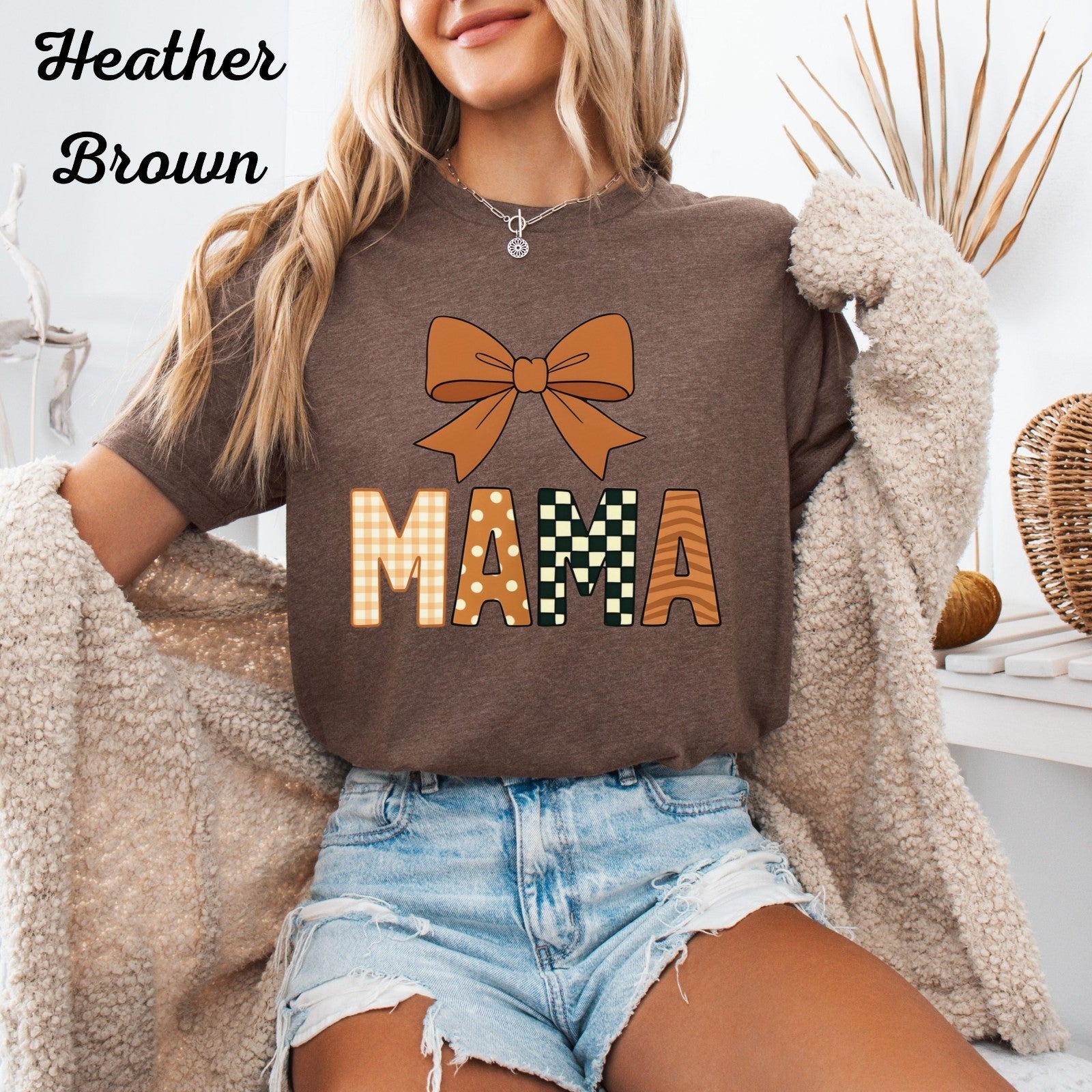 Womans T Shirt Fall Mama Pumpkin Season Mom Tee Funny Fall Mama Thanksgiving Top