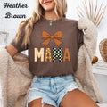Womans T Shirt Fall Mama Pumpkin Season Mom Tee Funny Fall Mama Thanksgiving Top