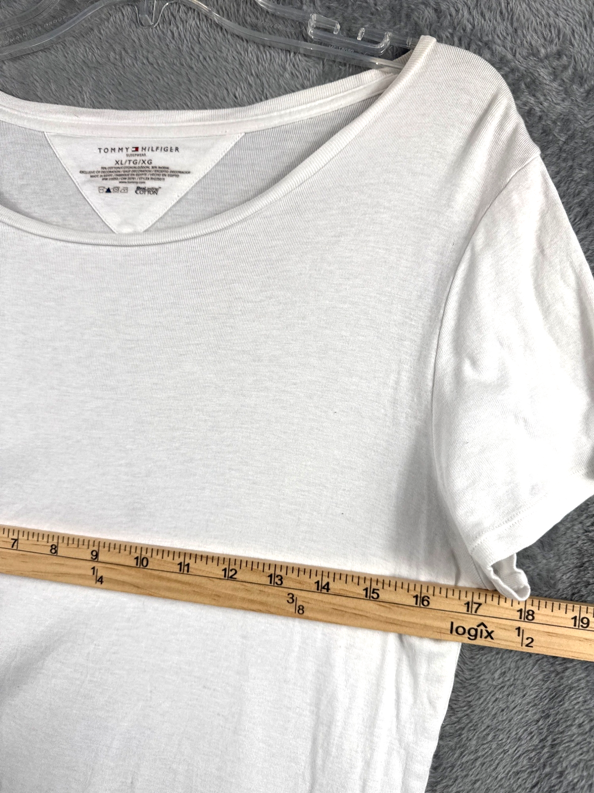 Tommy Hilfiger Womens Shirt Short Sleeve T Shirt XL Lightweight Casual Wear Top