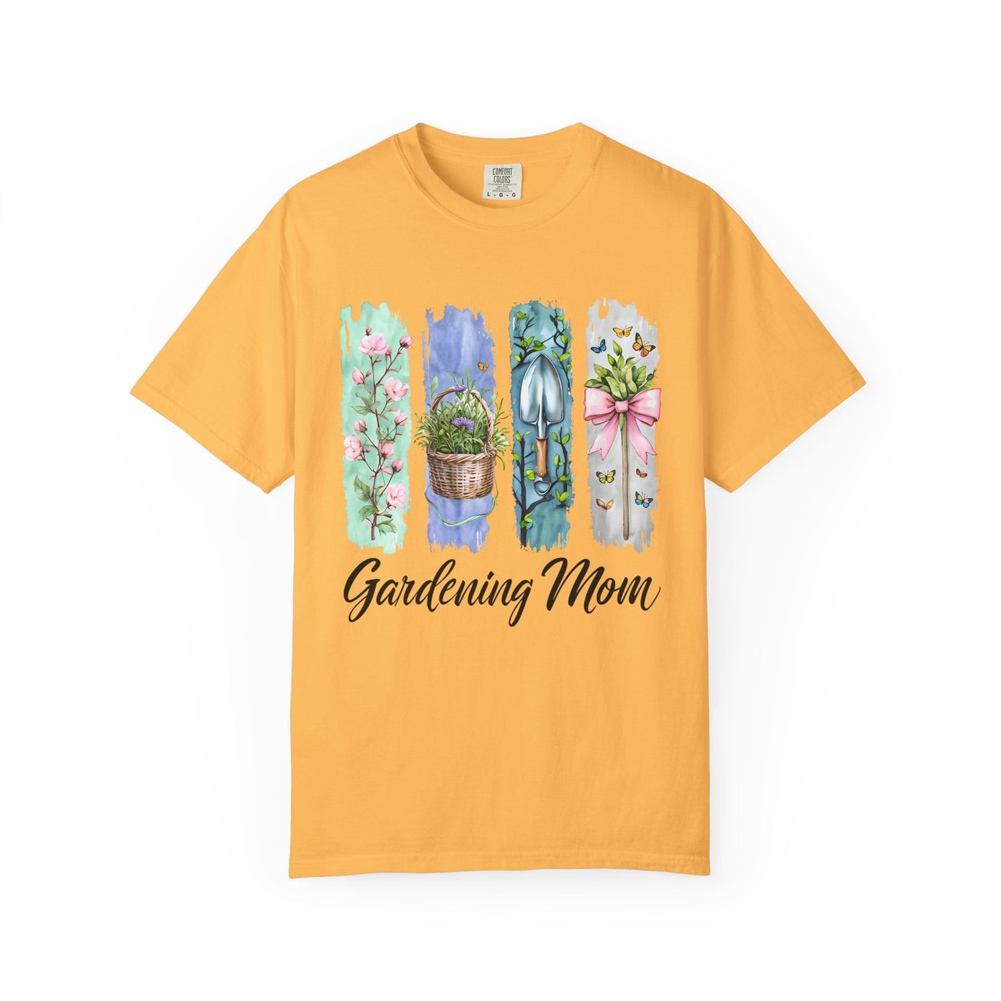 Gardening Mom T-shirt, Botanical Mother Tee, Plant Lover Shirt, Floral Gardener