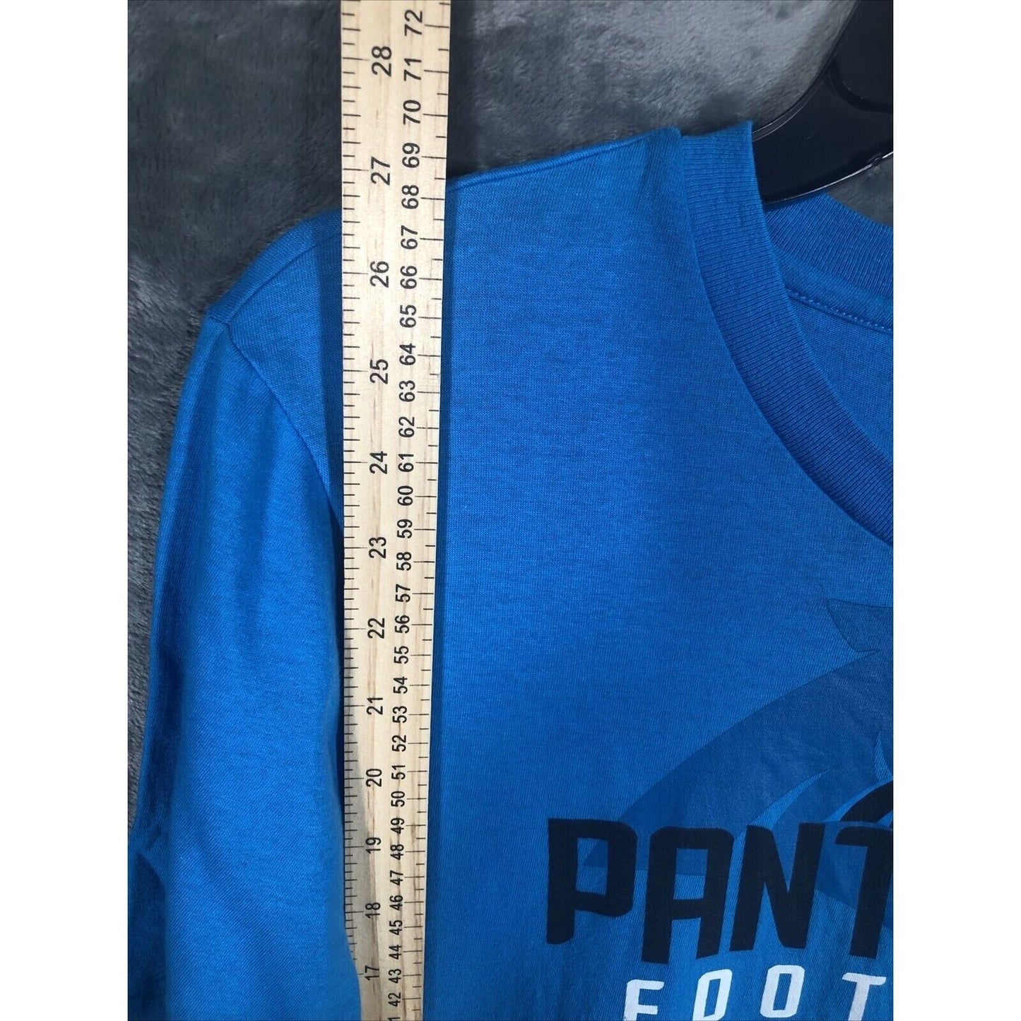 Carolina Panthers Shirt Youth Size Extra Large XL Tee Short Sleeve NFL Football