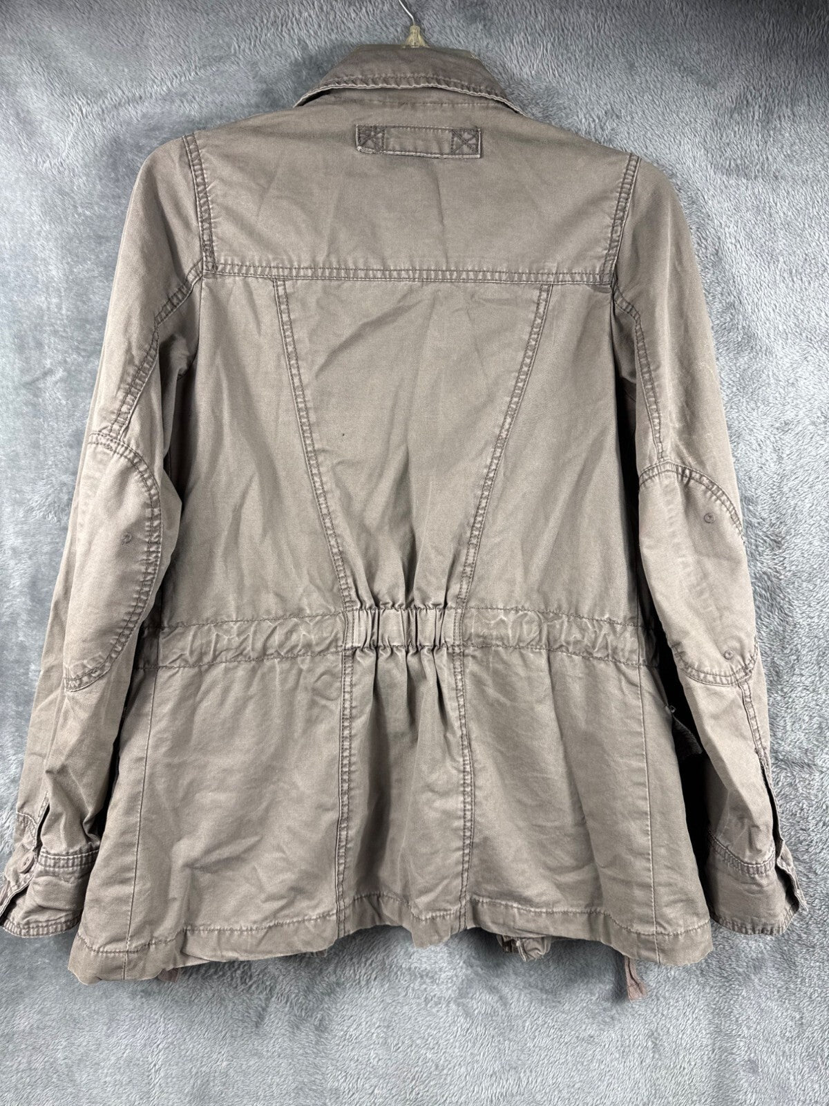 Mossimo Supply Co. Womens Jacket Army Green Utility Coat Size S