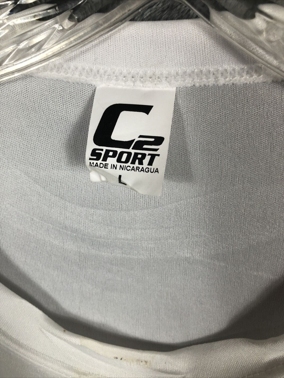 C2 Sport Men's Shirt "Driven By The Spirit" White T-Shirt Graphic Tee