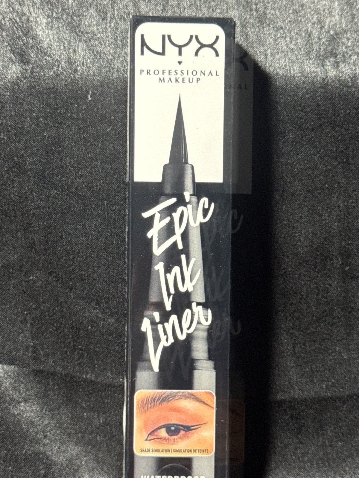NYX Professional Makeup Epic Ink Liner Waterproof Black 0.03 Fl Oz