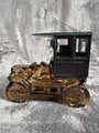 Vintage Avon Glass Car Decanter With Black Plastic Top