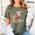 Womans T Shirt 5 O'Clock Book Club Shirt Funny Reading & Wine Book Lover Gift