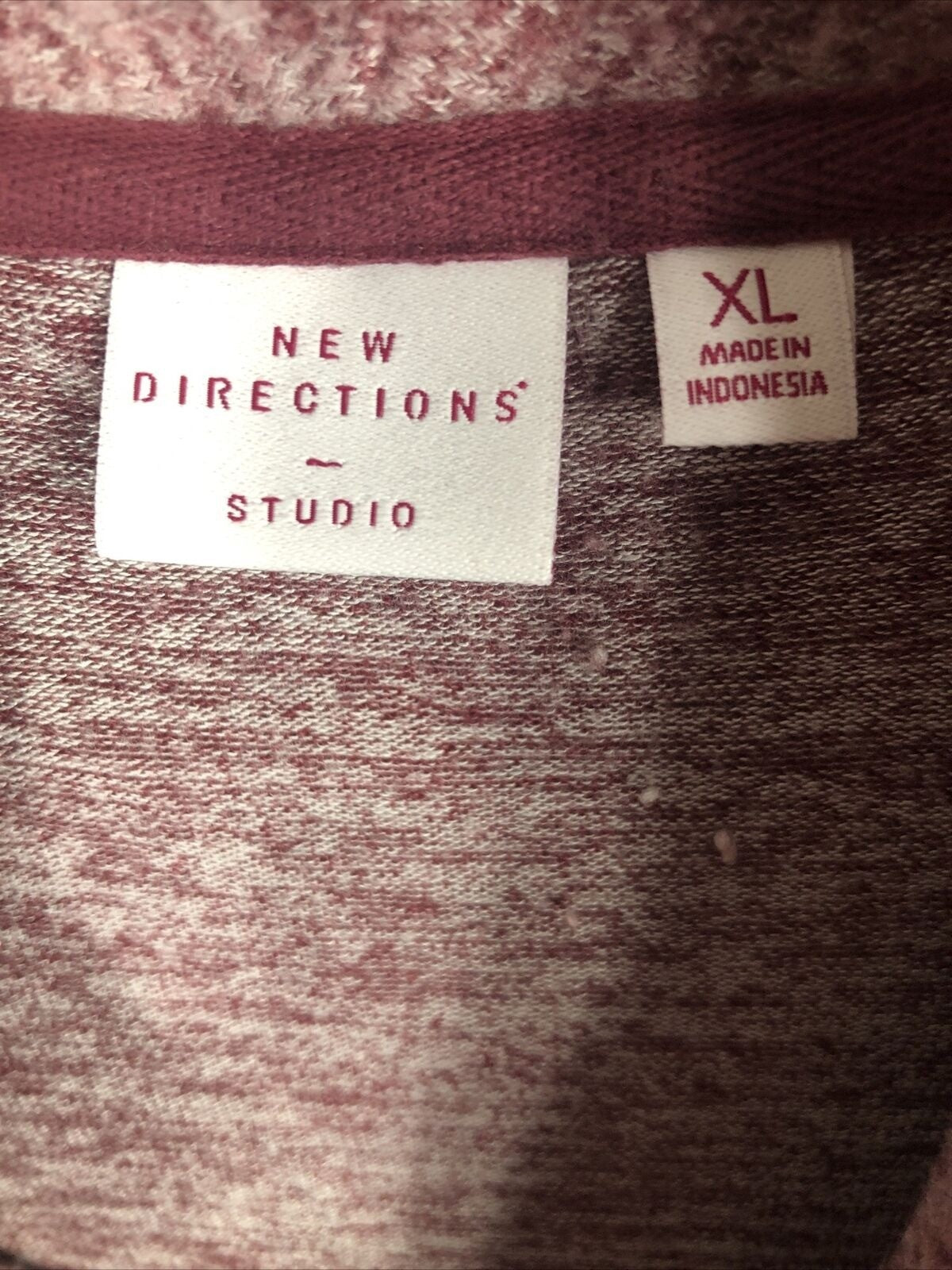 New Directions Studio Women’s Sweater Extra Large Cal Neck
