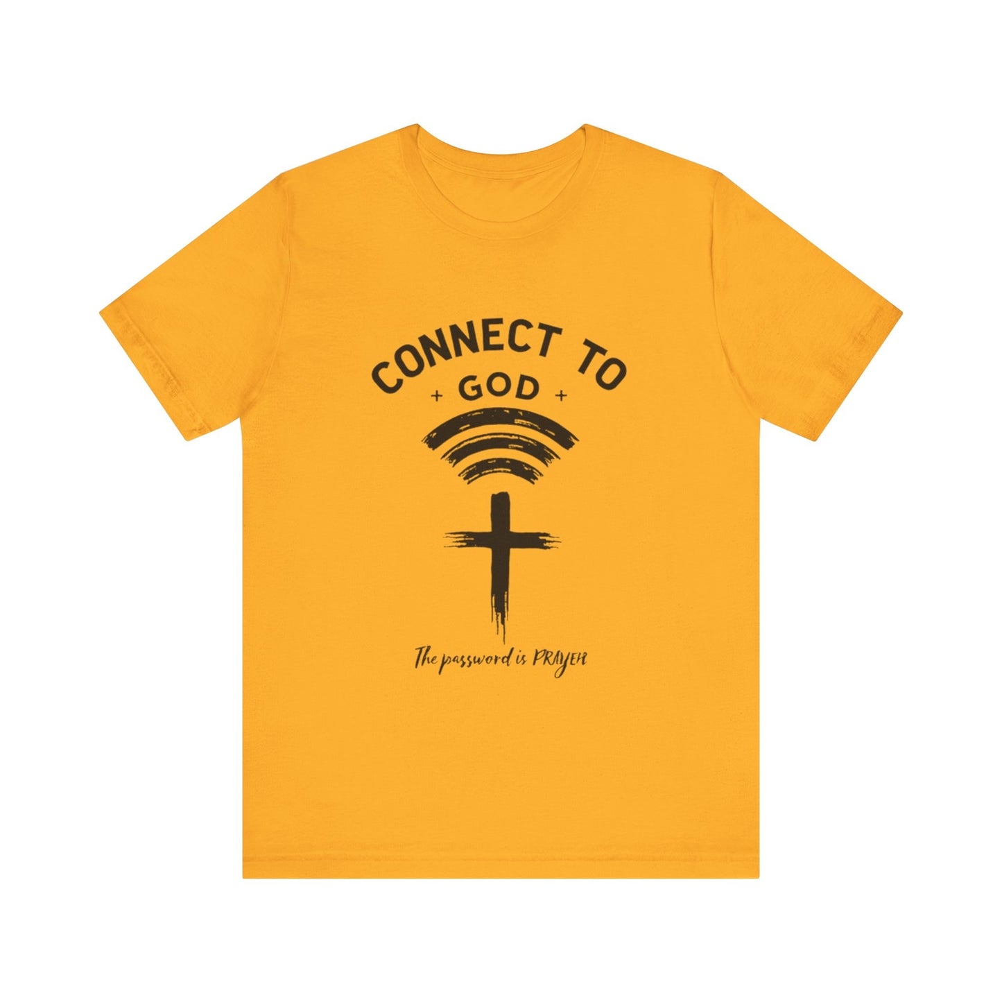 Womans Christian Shirt Connect To God The Password Is Prayer Inspirational Gift