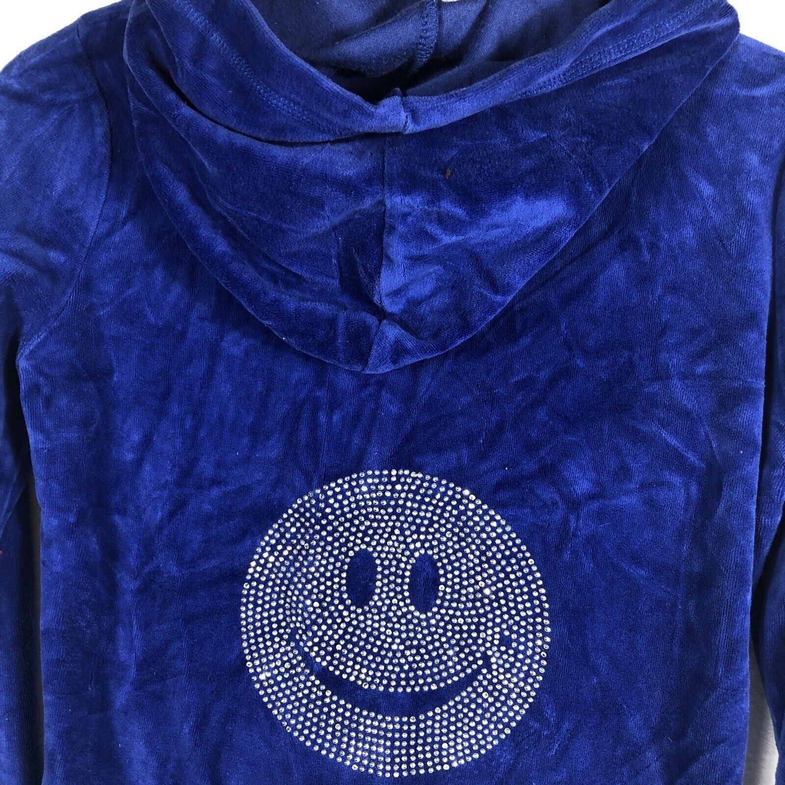 Pink Rose Girls Blue Hoodie LOL Velour Premium Quality Size Small