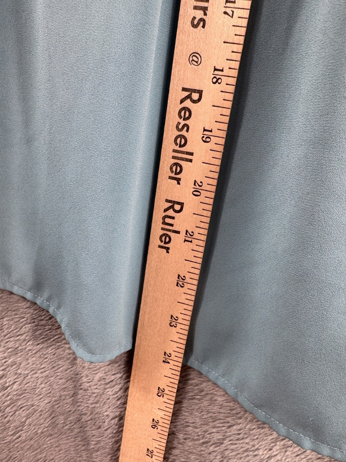 Loft Womens Light Blue Sleeveless Top With Lace Cap Sleeves Size M