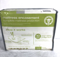 Waterproof Mattress Cover Zipper Full X L 22