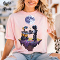 Womans Funny T Shirt Wall-E & Eve Shirt Fun Top Sizes S-3X