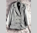 Old Navy Womens Coat Gray Wool Blend Double Breasted Peacoat Size S