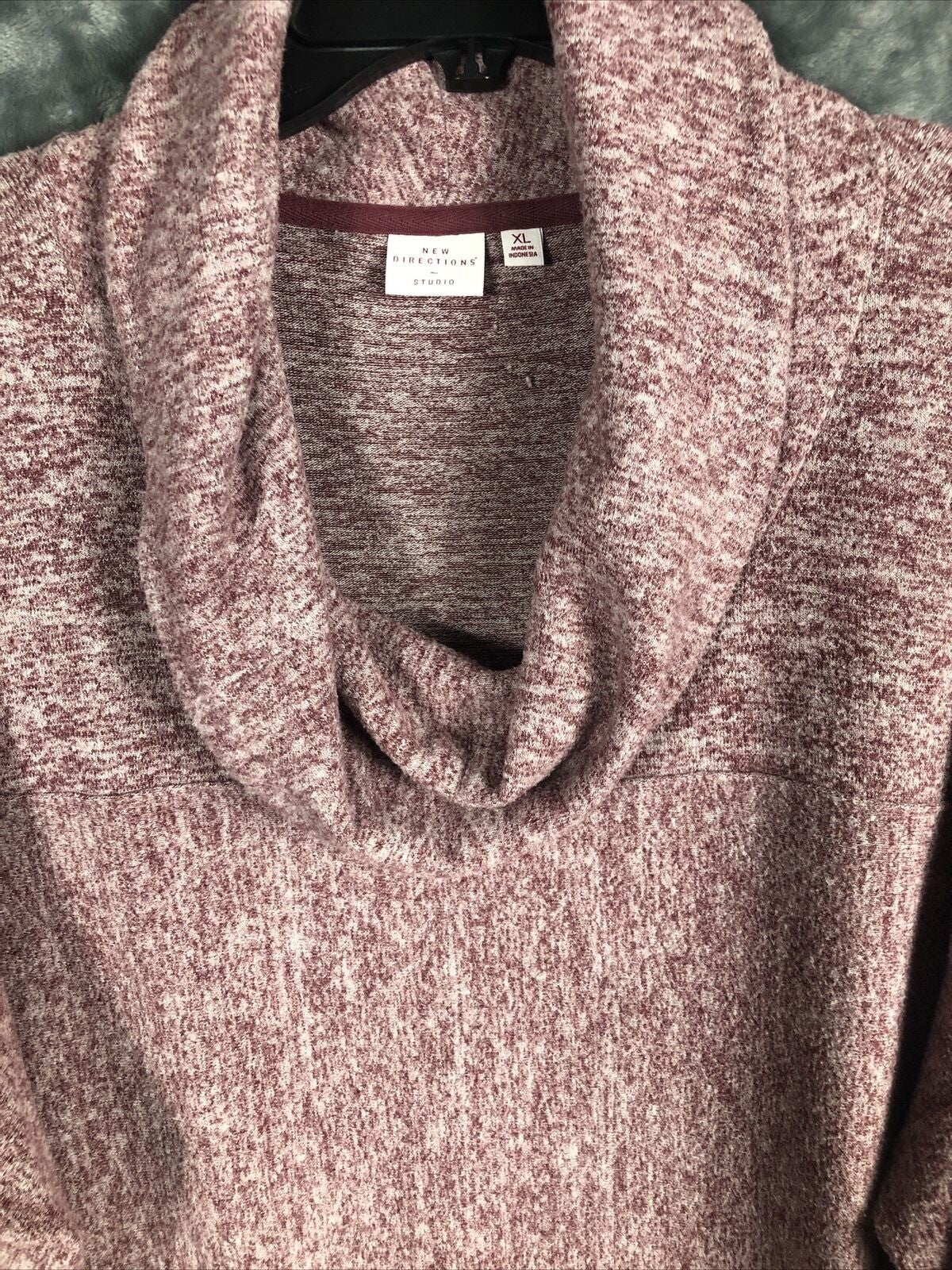 New Directions Studio Women’s Sweater Extra Large Cal Neck