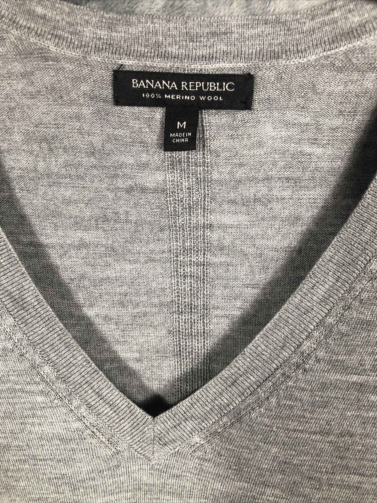 Banana Republic Sweater Men’s 100% Wool Adult Size Medium