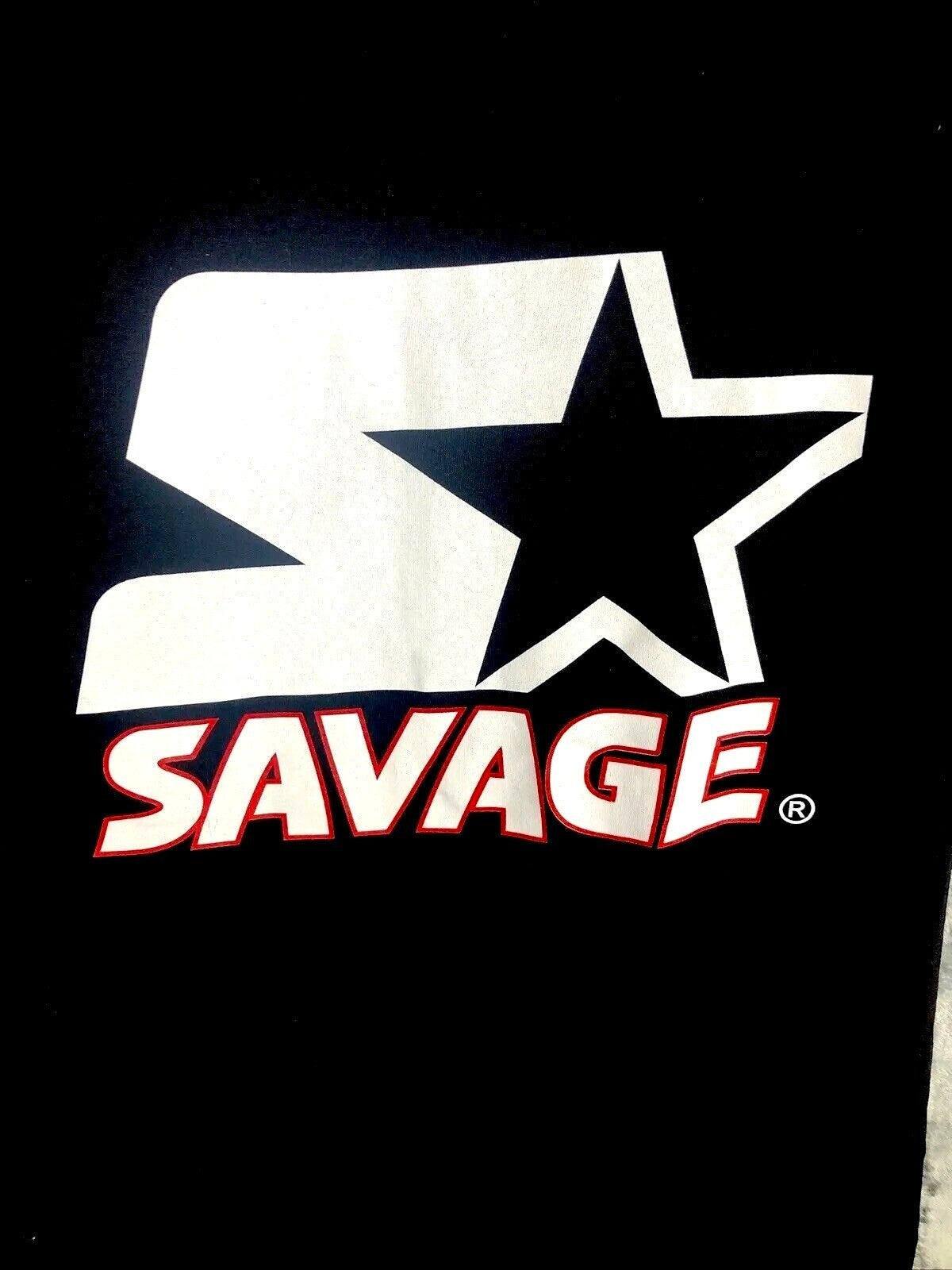Effectus Clothing Savage Men's Graphic T-Shirt Black Large Cotton Casual