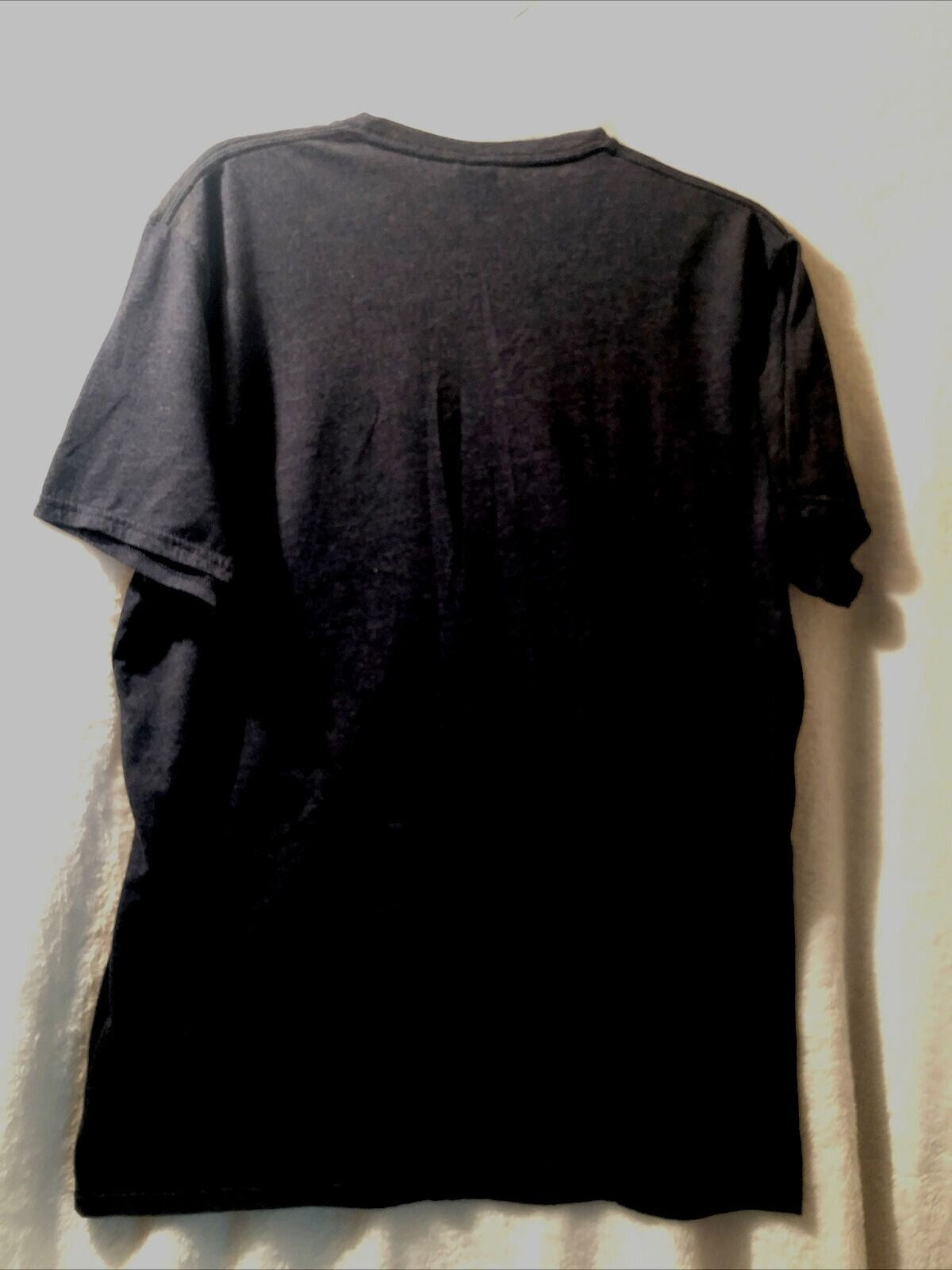 Hollister Mens Graphic Tee Shirt X-Large Soft Cotton Blend Charcoal Gray Casual 