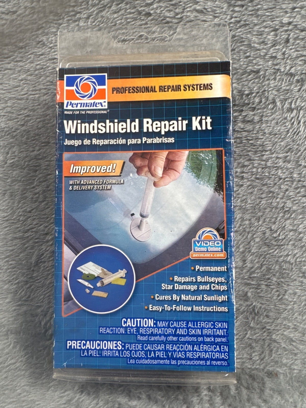 Permatex Windshield Repair Kit - Advanced Formula & Delivery System  Permanent