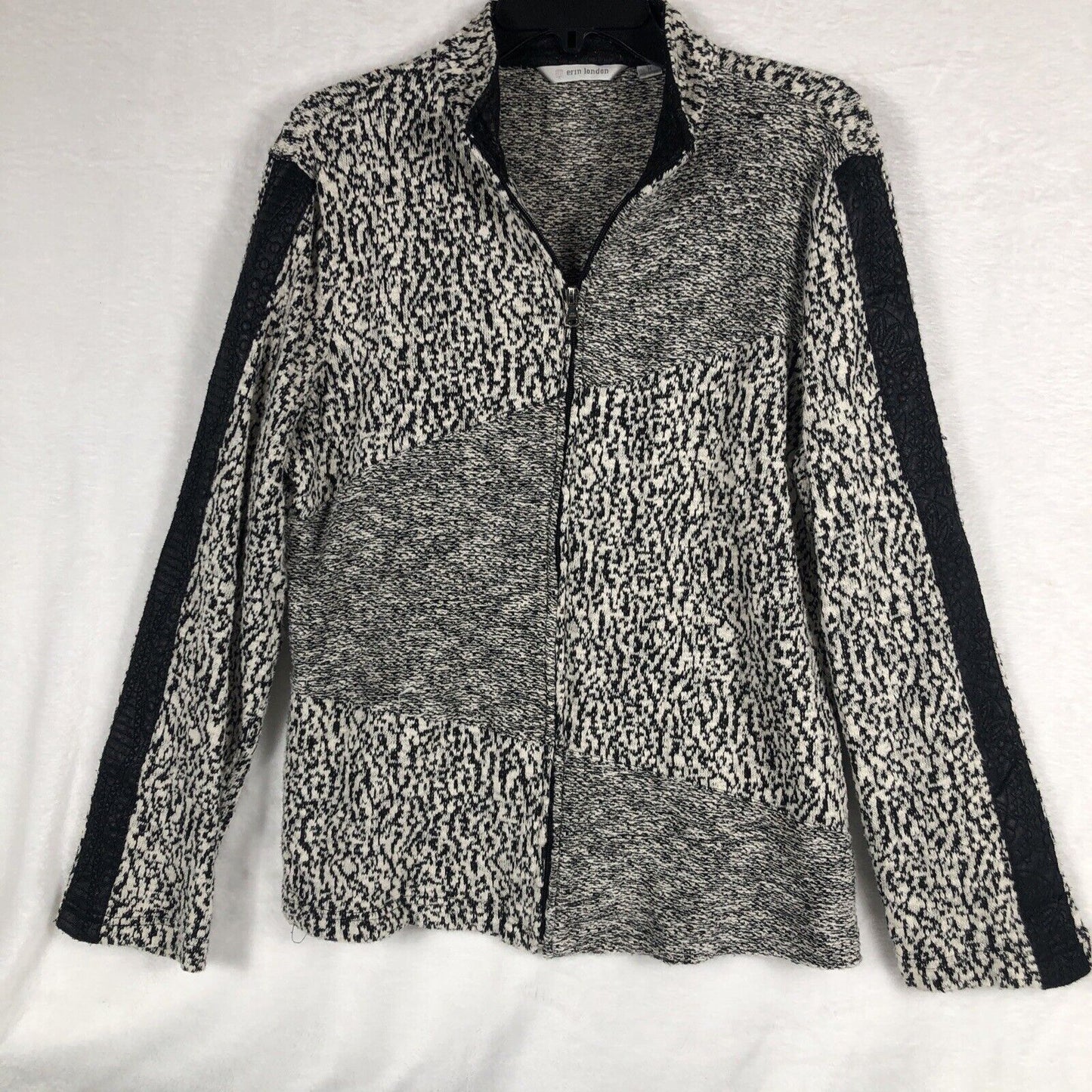 Women's Sweater Animal Print Erin London Jacket Size Adult Medium