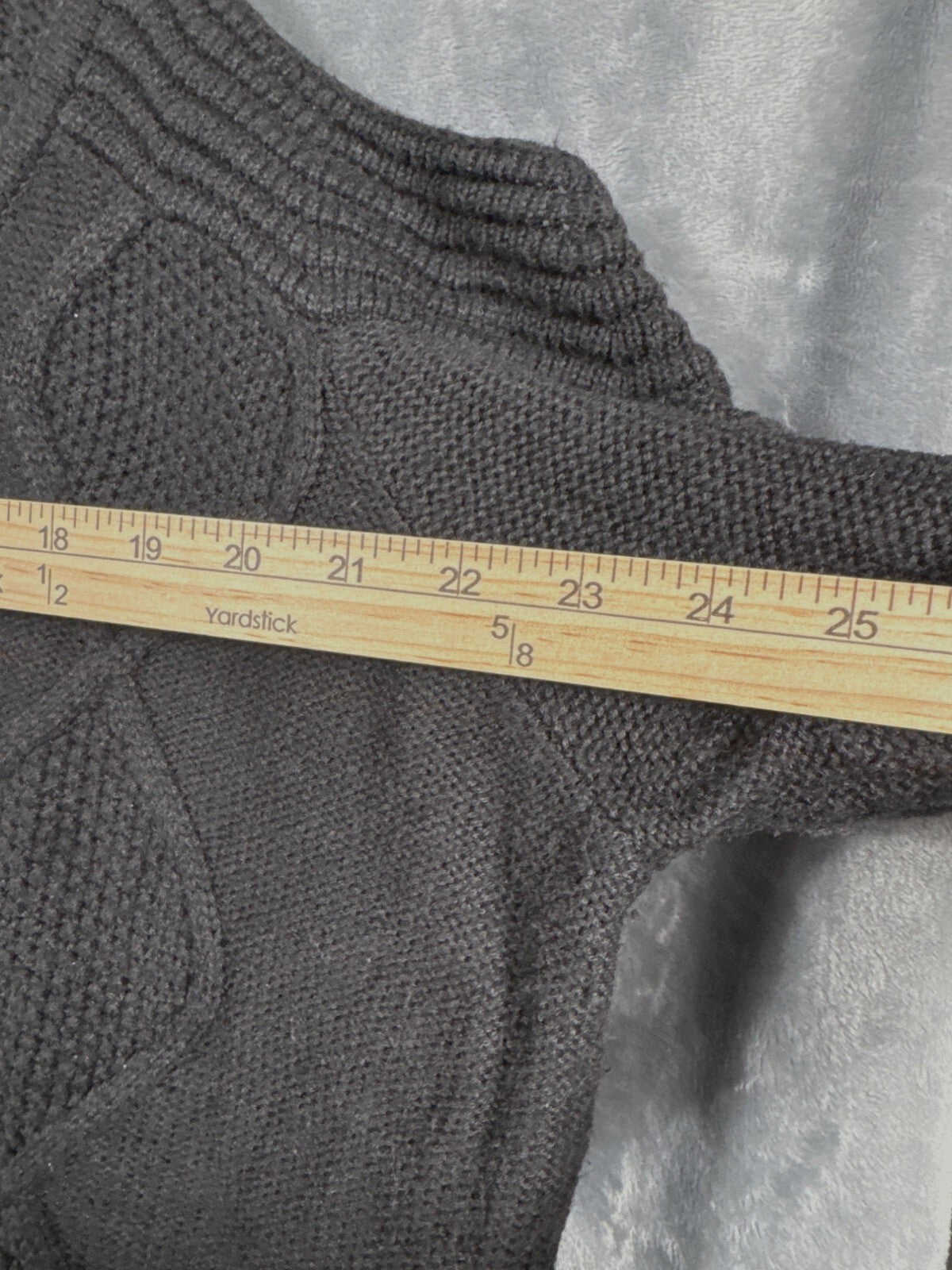 Kate & Mallory Womens Black Cold Shoulder Knit Sweater Size 1X