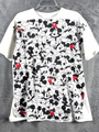 Vintage Mickey Mouse Shirt Allover Print Short Sleeve T-Shirt L Disney