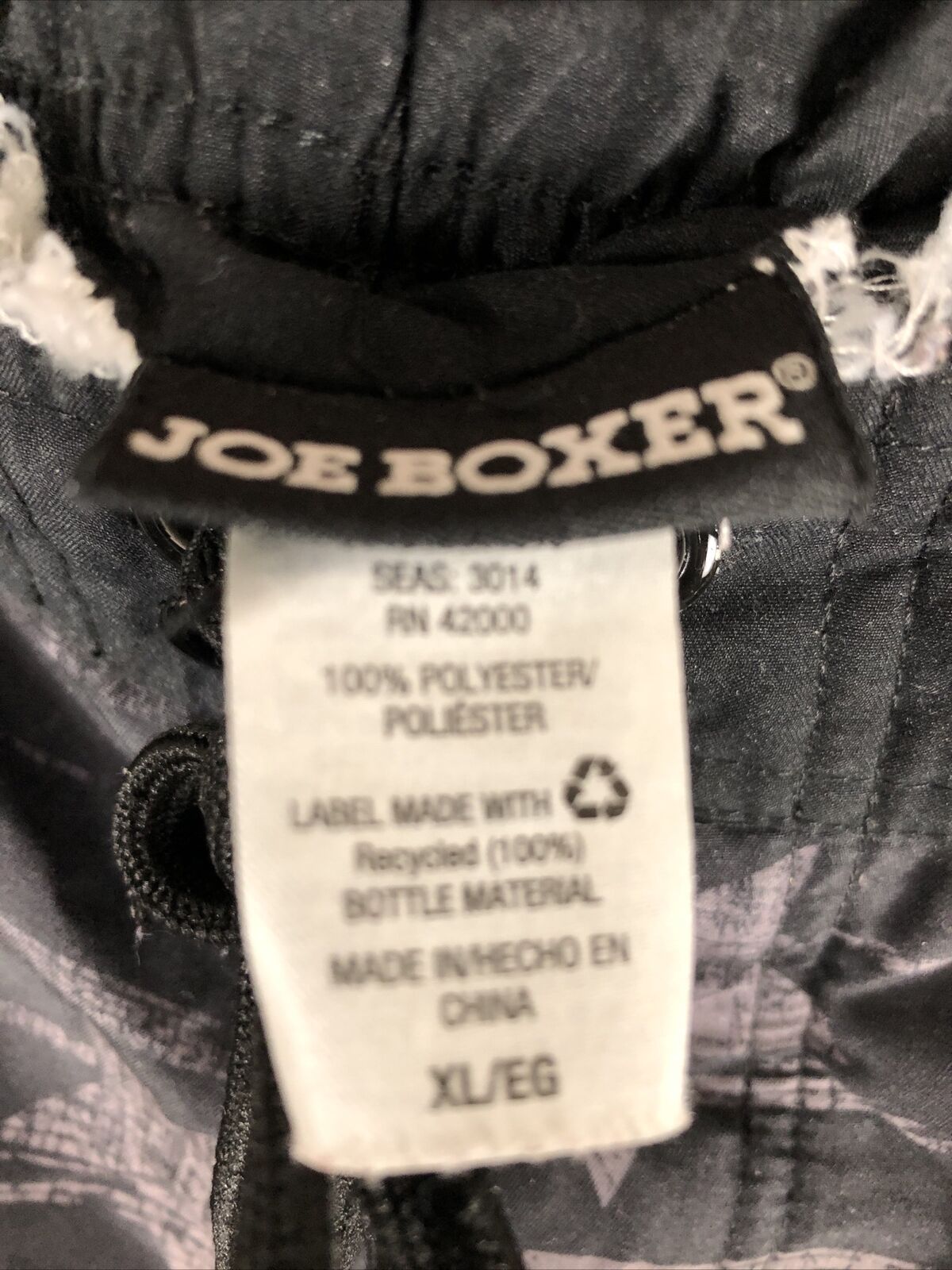 Joe Boxer Shorts Mens Size X-LARGE Pockets  Graphic Detail