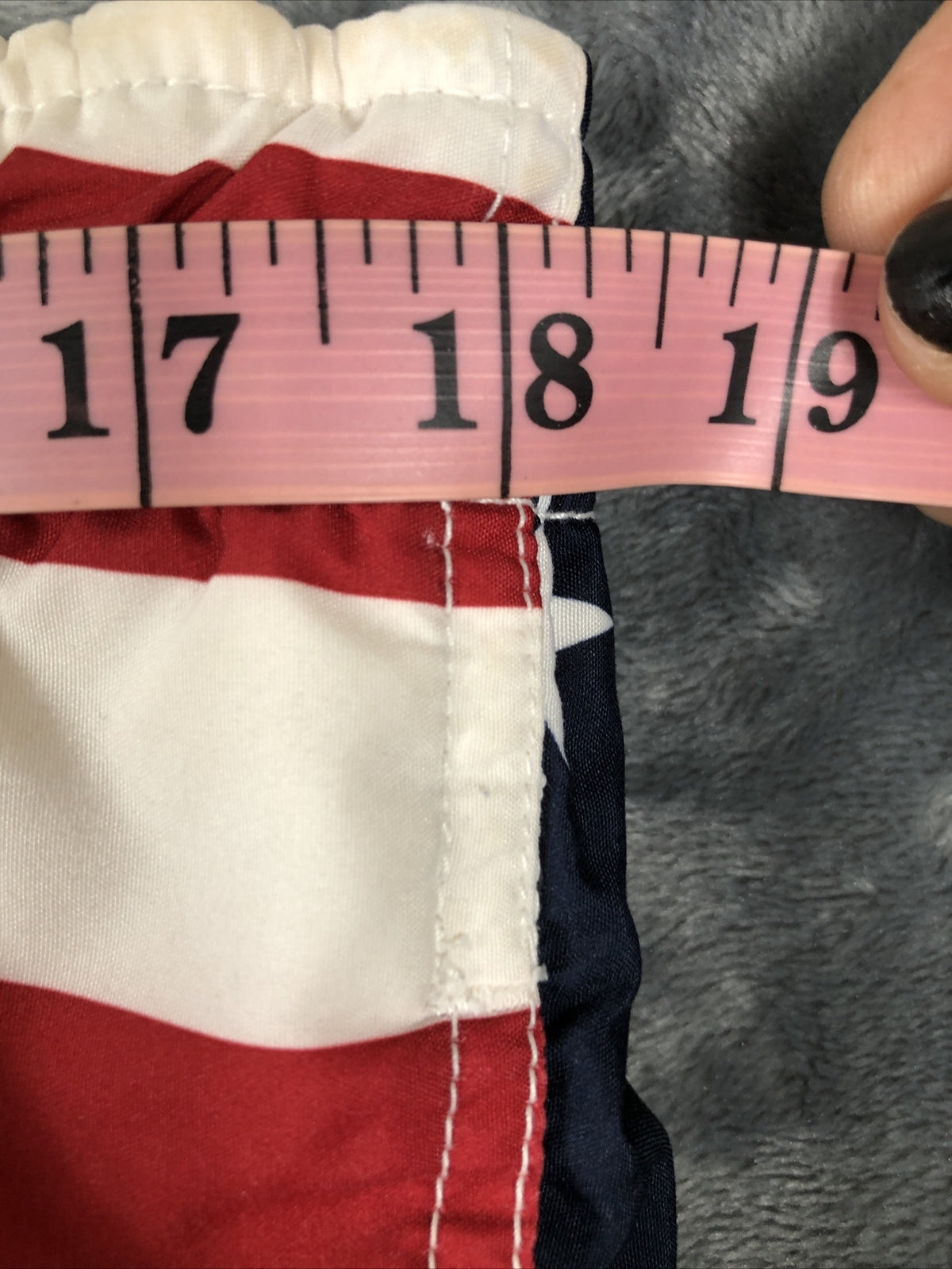Old Navy Men's Swim Trunks American Flag Shorts Size  X-LARGE