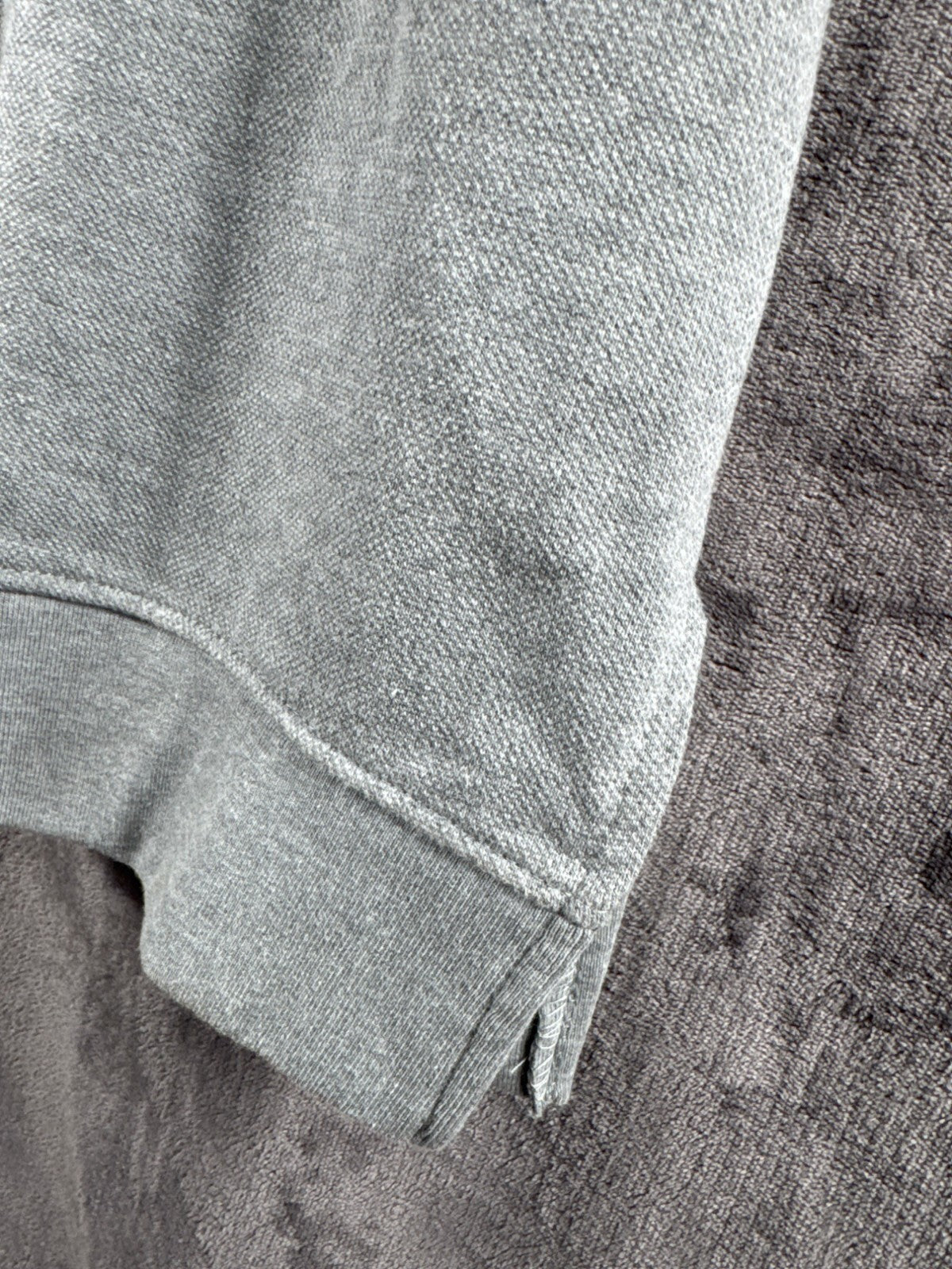 NBA Men's Gray Hoodie Sweatshirt Large - Embossed Logo