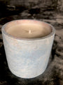 Candle Hand Poured Vanilla and Cashmere Handmade Concrete Vessel Hand Poured 