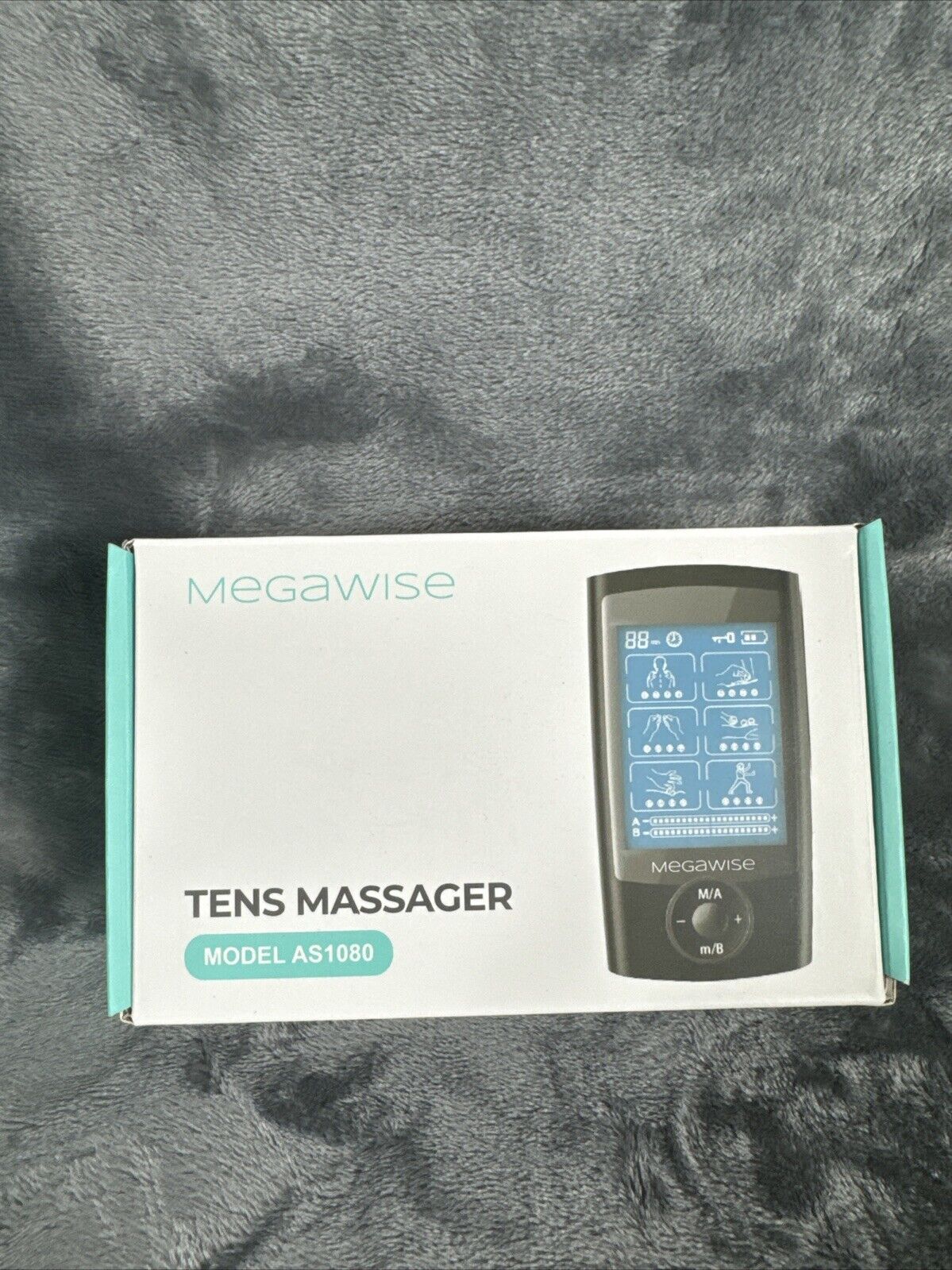 Auvon AS1080041 Rechargeable Tens Unit Muscle Stimulator