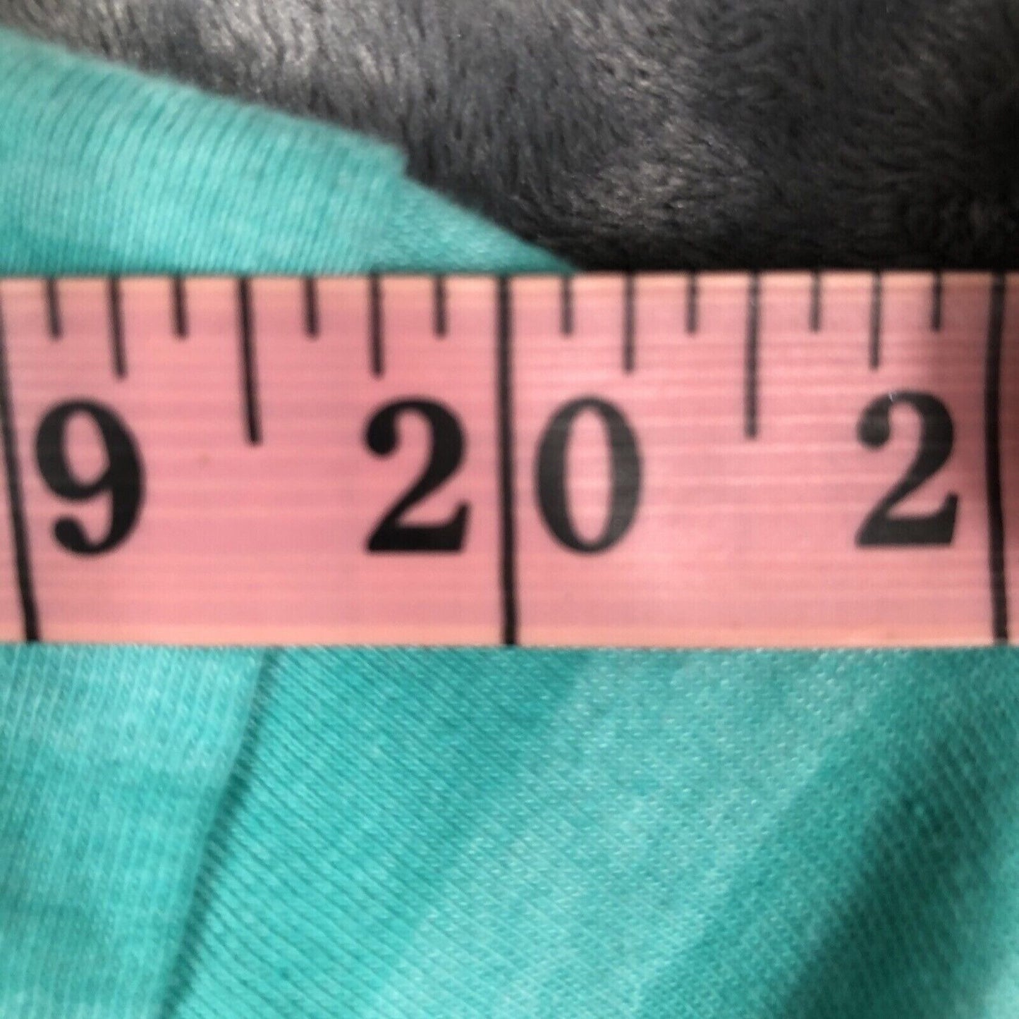 Foot Locker Mens Large Teal V-Neck Striped Short Sleeve Shirt 50% Cotton 50% Pol