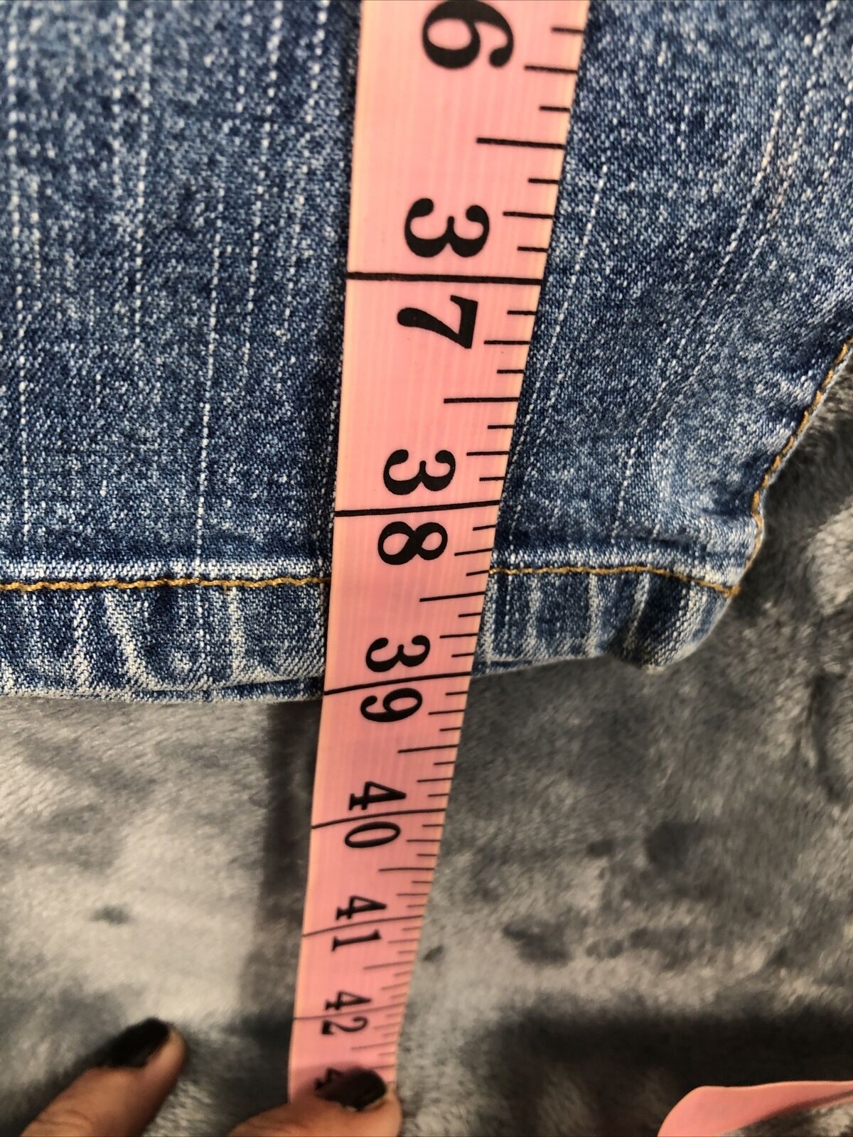 AubreyDawn,  Blue Jeans  ,Women Size 11 Cheetah Print , Sliver Stud Detail