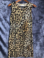 Calvin Klein Woman's Dress Leopard Sleeveless Size Medium