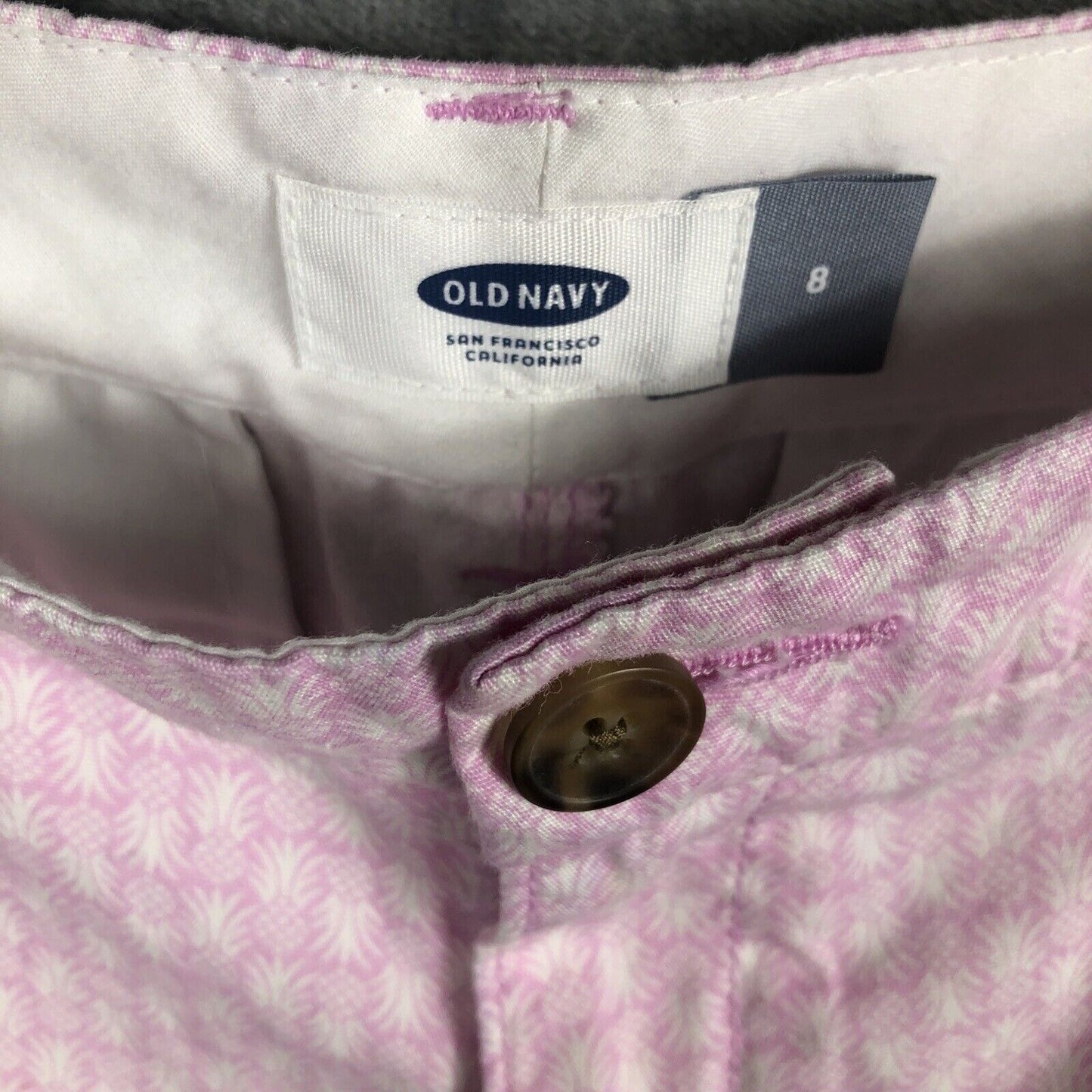 Old Navy Women’s Shorts Pink Twill Size Adult 8