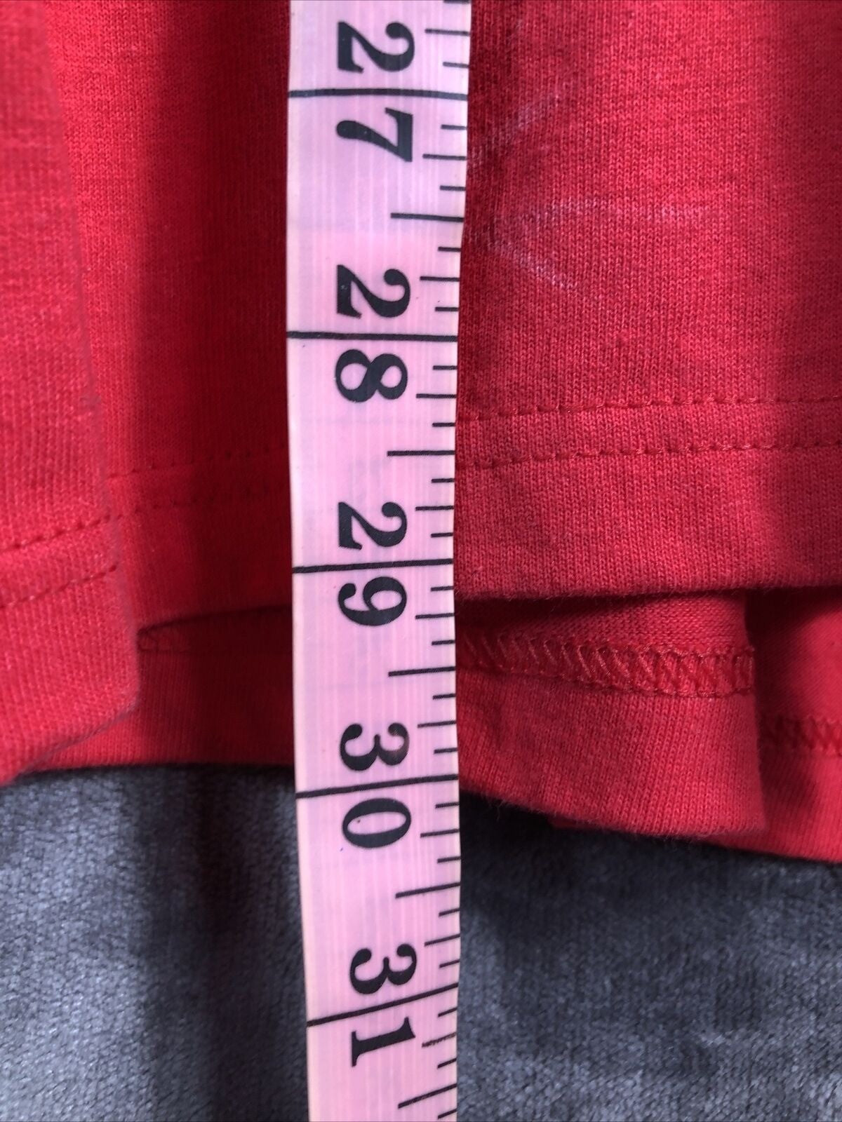 Mens Fly Shirt Society Gold Graphic Red Size L