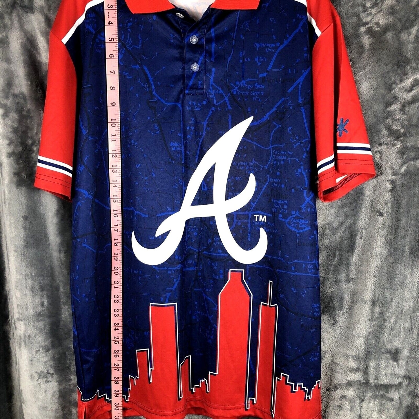 Atlanta Braves Mens Shirt Genuine Merchandise Size Large