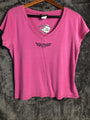 Harley Davidson Woman's T Shirt Pink  Tee Shirt X-Large Embroidered
