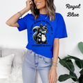 Womans T Shirt Funny Today Is Slap An Idiot Day Shirt Sassy Squirrel Top