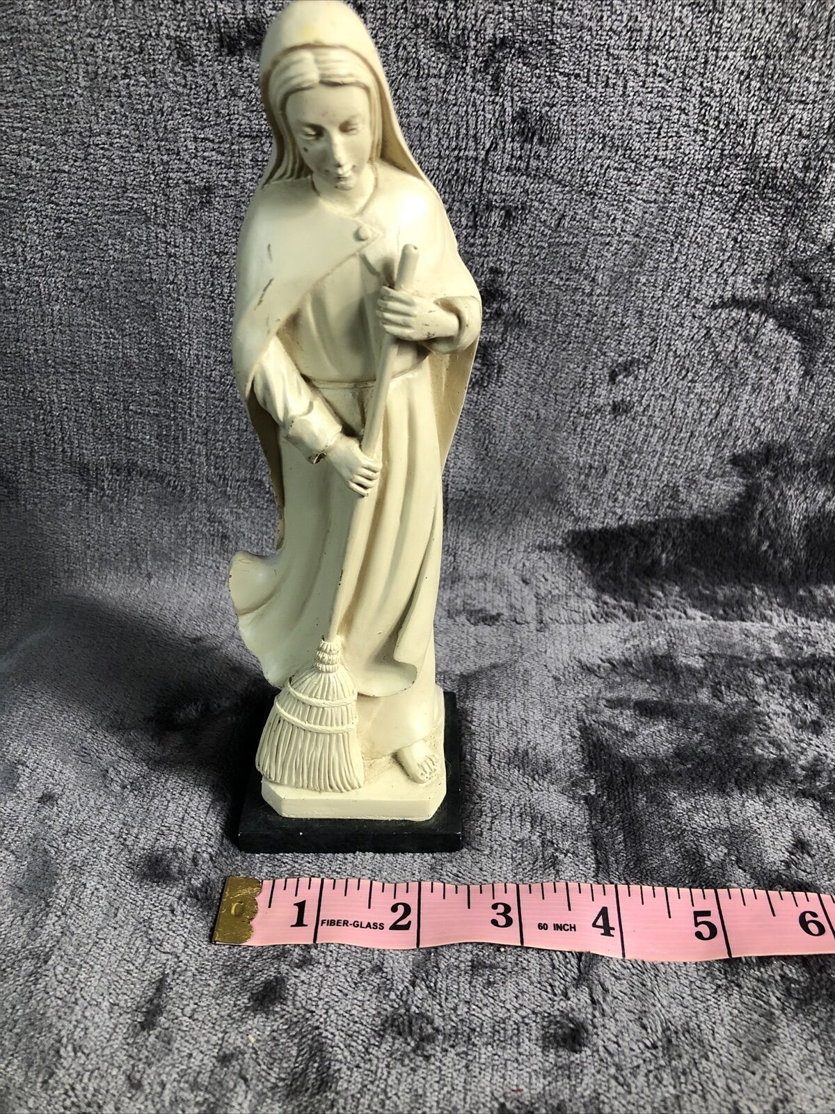 Madonna Of The Kitchen Statue Ivory Colored