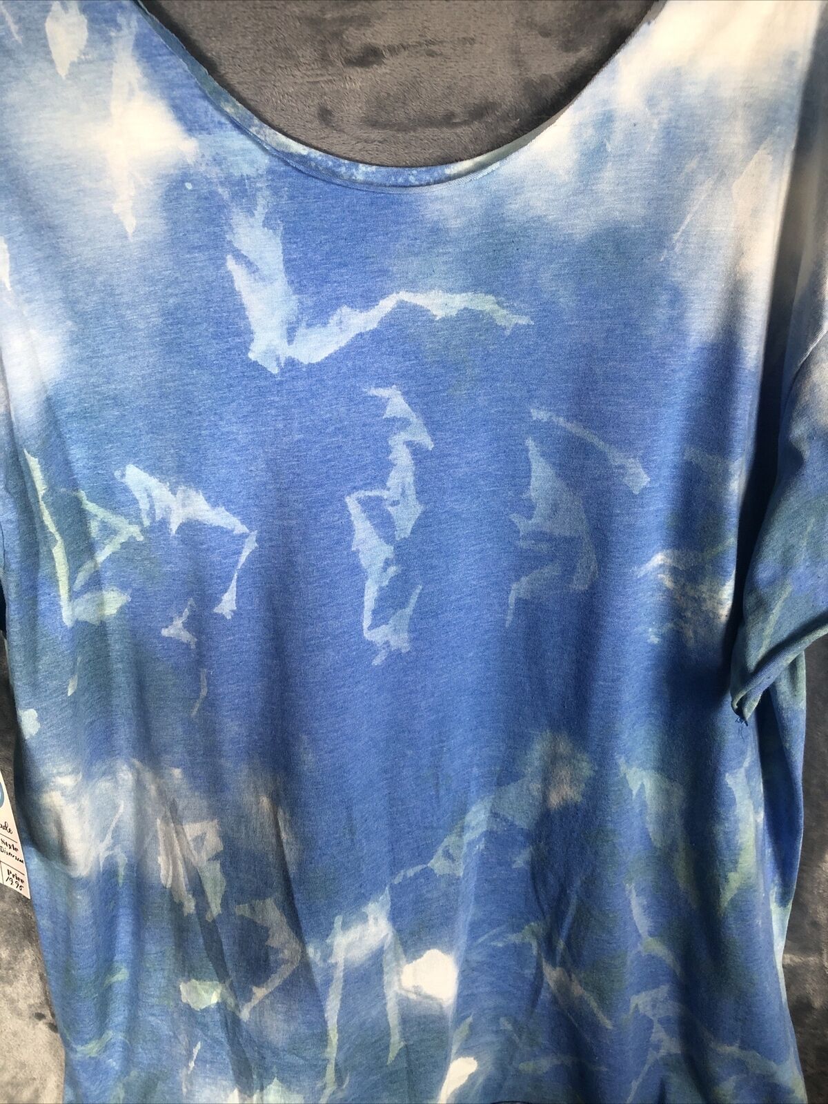 Summer Vibes Distressed Women’s Mermaid T-Shirt Size Adult Extra Large