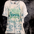 Glidan Womens Shirt Hello Spring Size Extra Large T Shirt