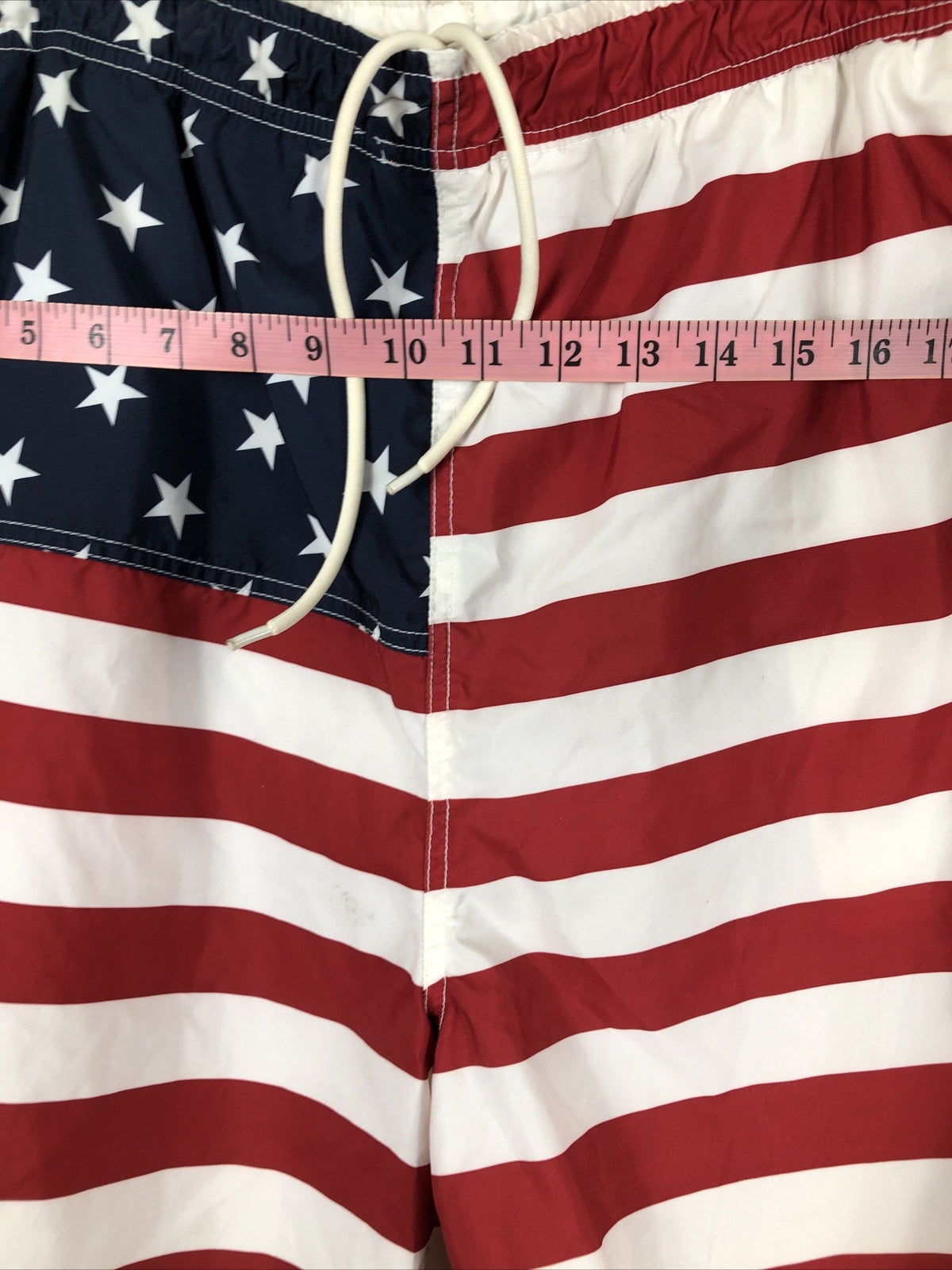 Old Navy Men's Swim Trunks American Flag Shorts Size  X-LARGE