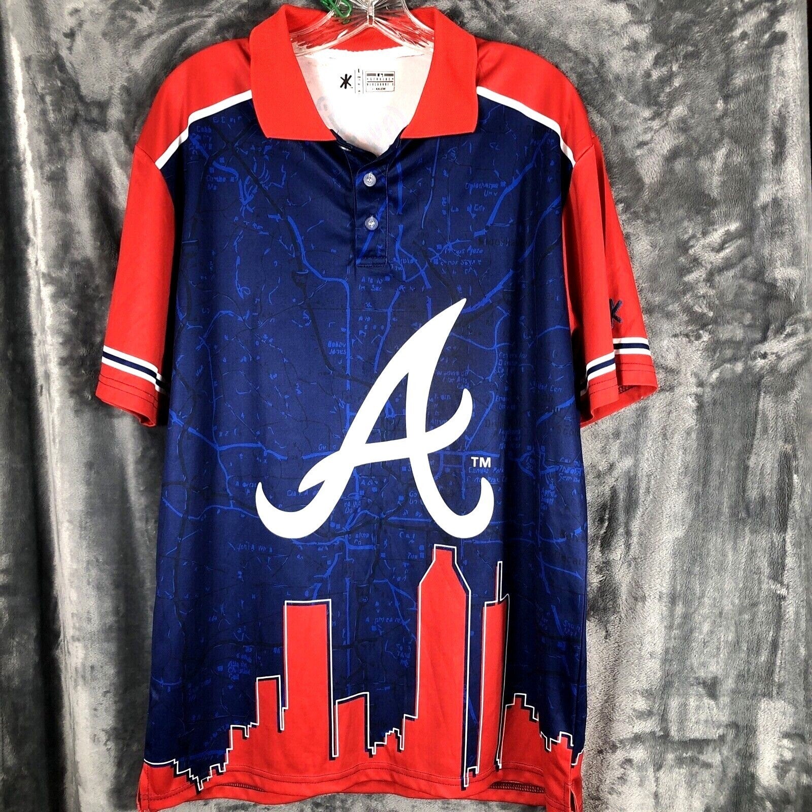 Atlanta Braves Mens Shirt Genuine Merchandise Size Large