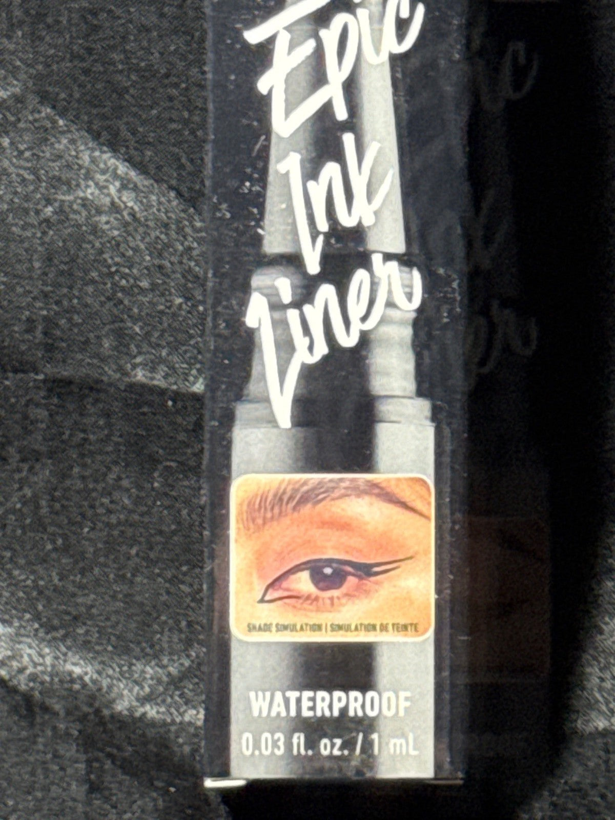 NYX Epic Ink Liner Waterproof Black Liquid Eyeliner 0.03 Fl Oz Vegan Formula