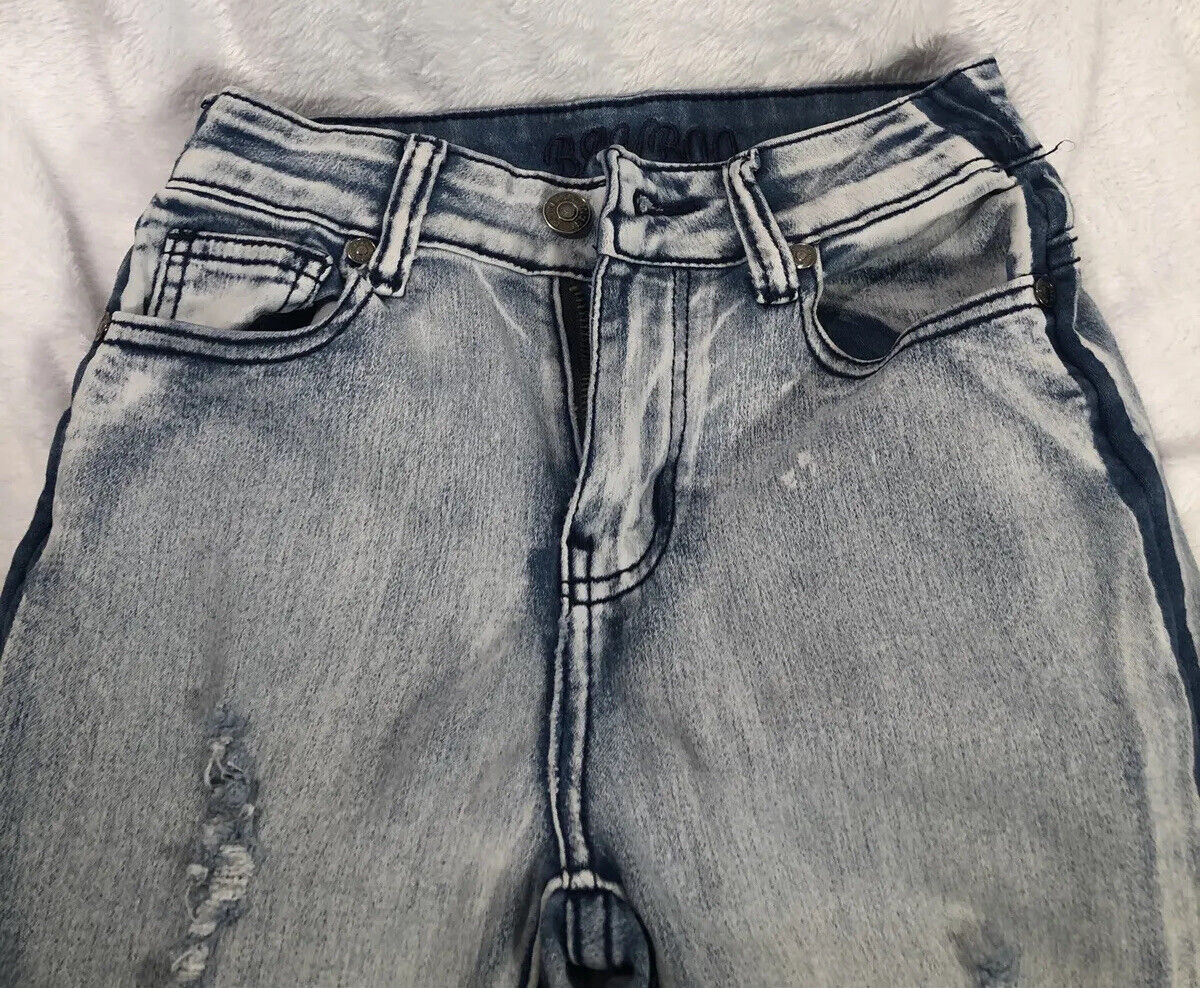 Bamboo Jeans Distressed  Girls 1/2