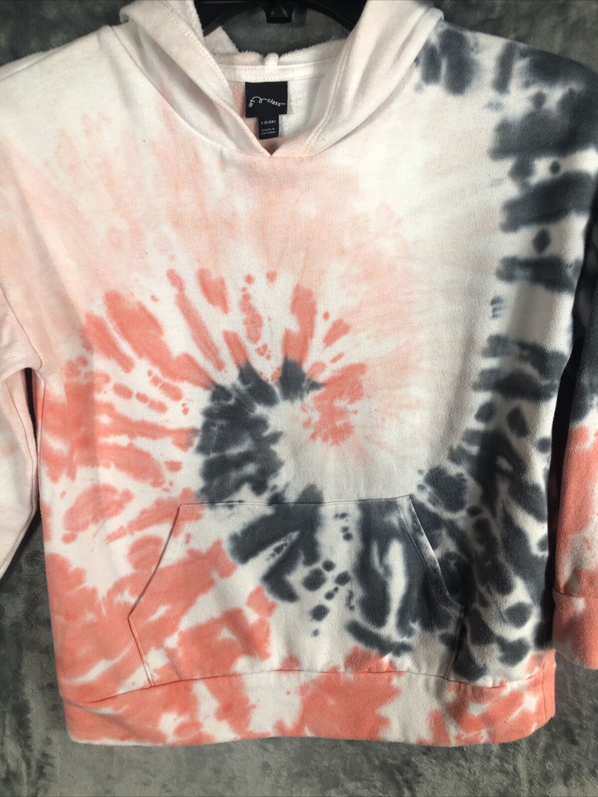 Art Class Sweater Girls Tie Dyed
