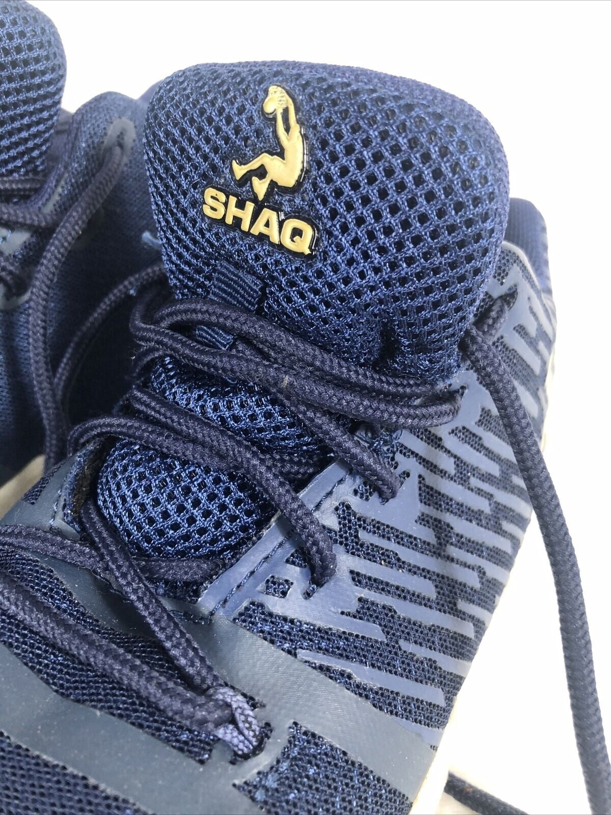 Shaq Boys Shoes  Youth Sneakers Navy Blue Basketball Shoes Size 1