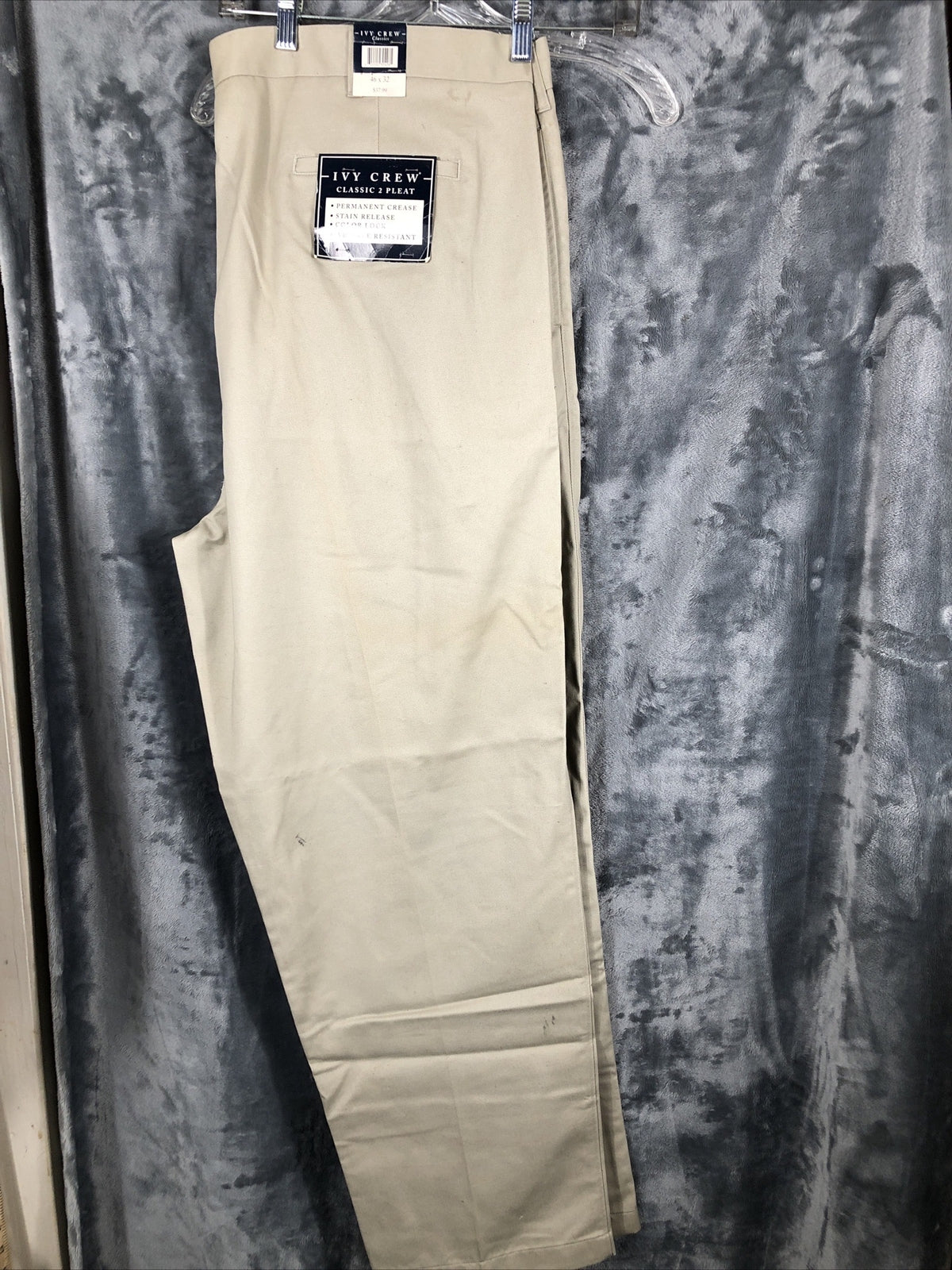 Ivey Crew Men's Classic Pants 2 Pleat Mens Size 46/32