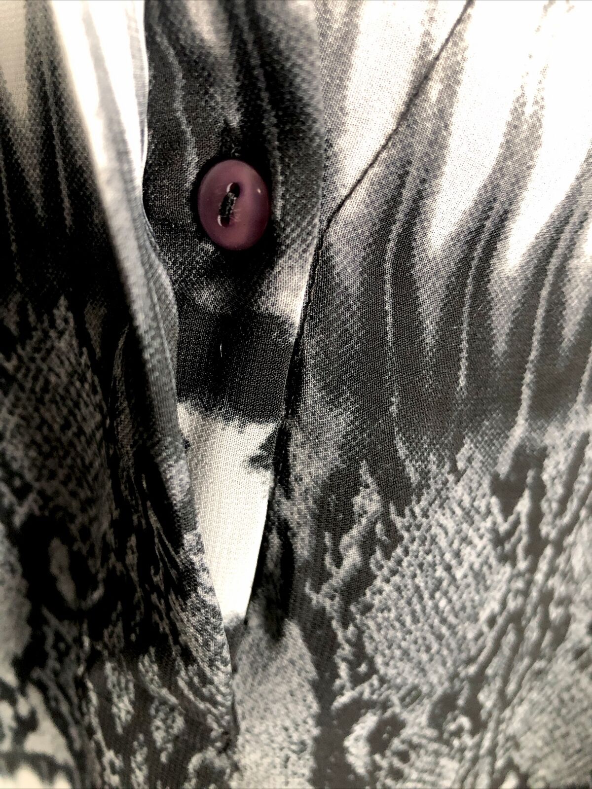 Antilim Femme Women’s Blouse Black & White Top X Large